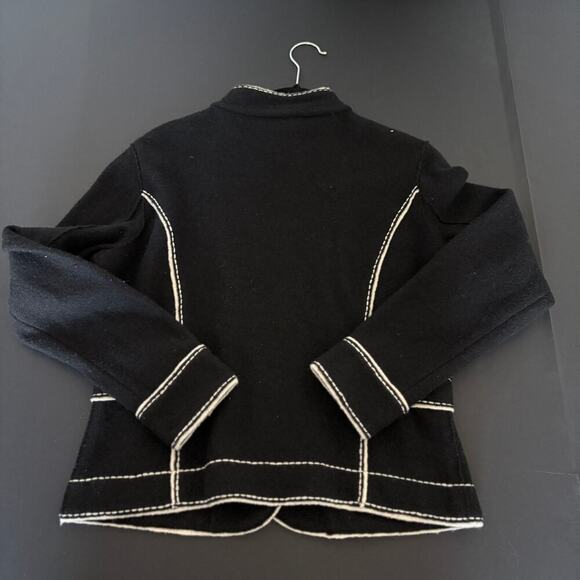 Vintage Talbots Retro Buttons Sm P Jacket
100% Merino Wool Military Coat Preppy - Picture 4 of 7